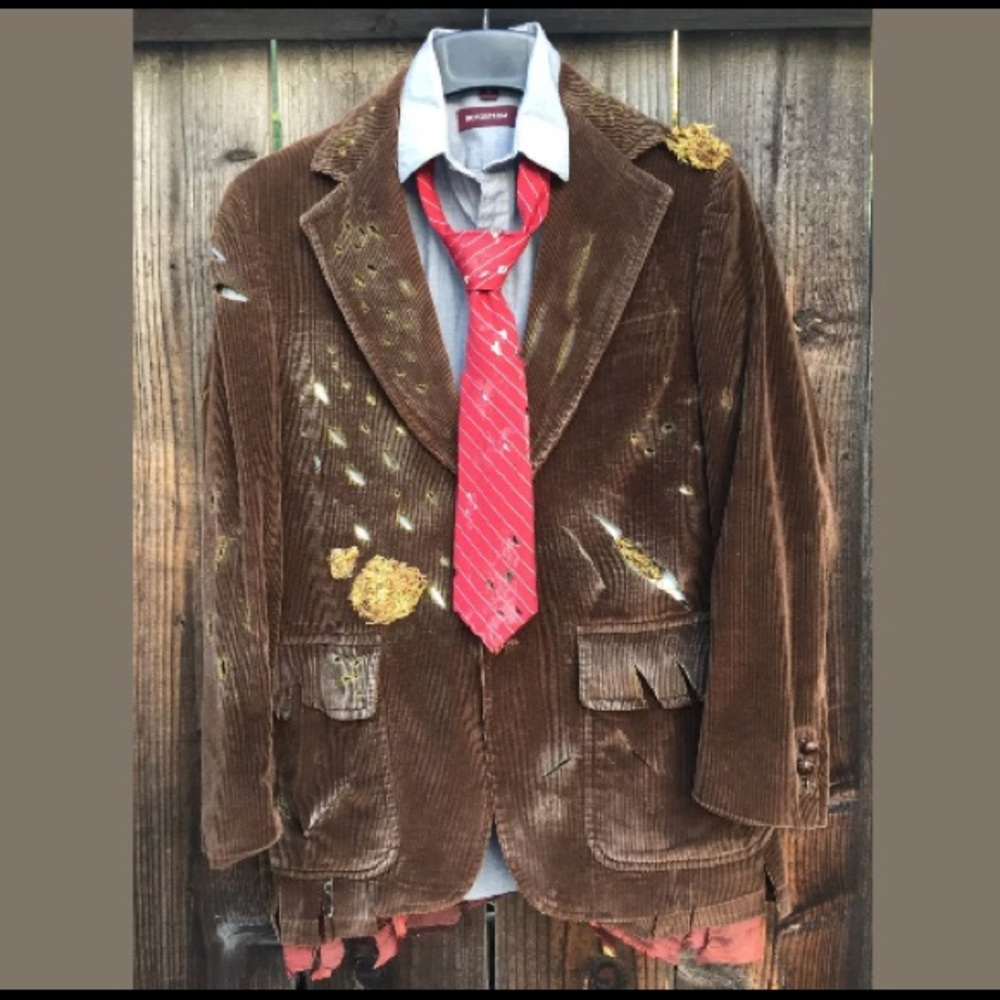 Custom ZOMBIE Costume Walking Dead Cosplay Jacket